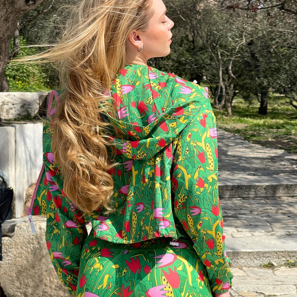 Wildflower - Cropped Hoodie