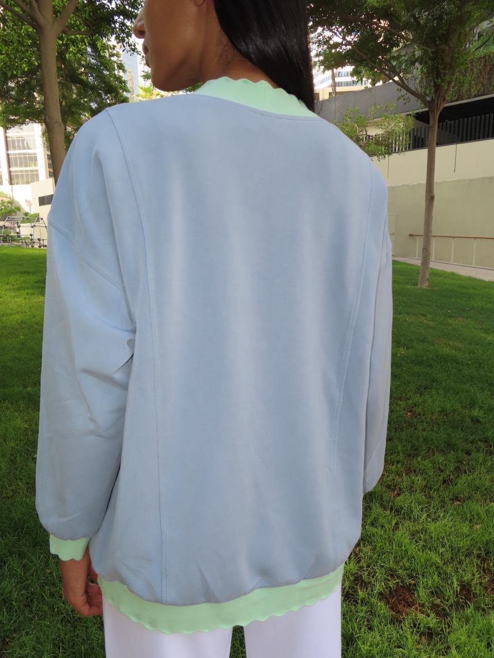 The KoolCardi- baby blue & pastel green
