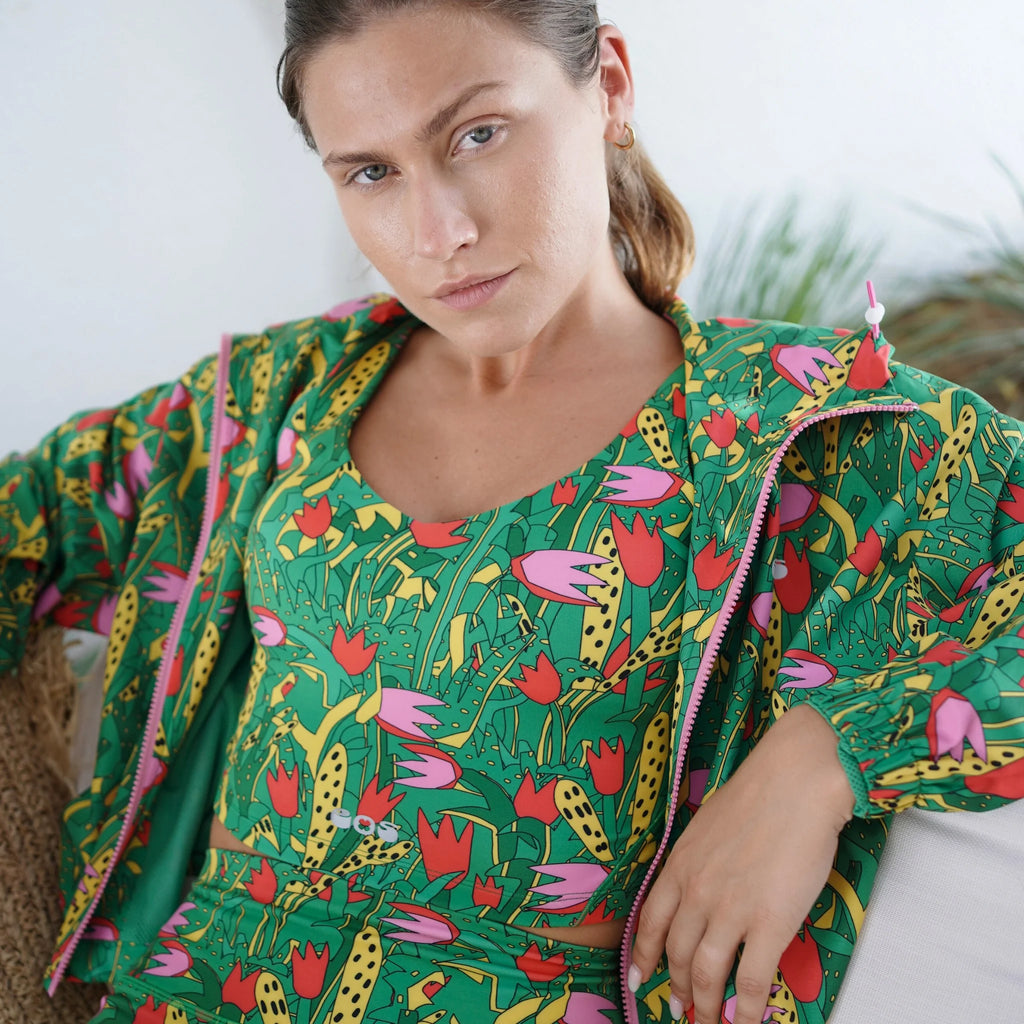 Wildflower - Cropped Hoodie