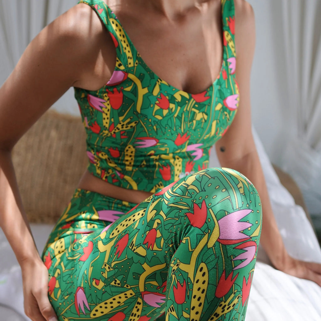 Wildflower- Flex Printed Leggings