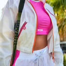 Court Tee - Hot Pink