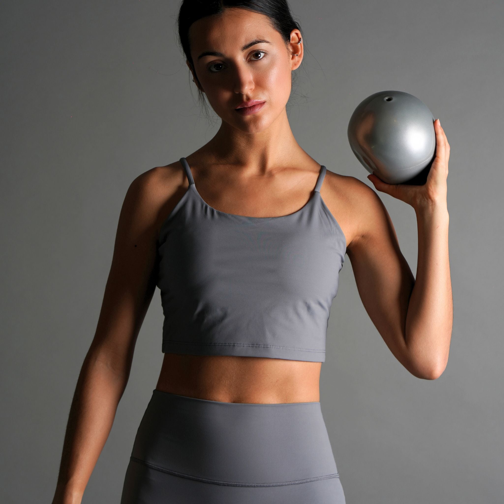Sculpt String Bra -Ash