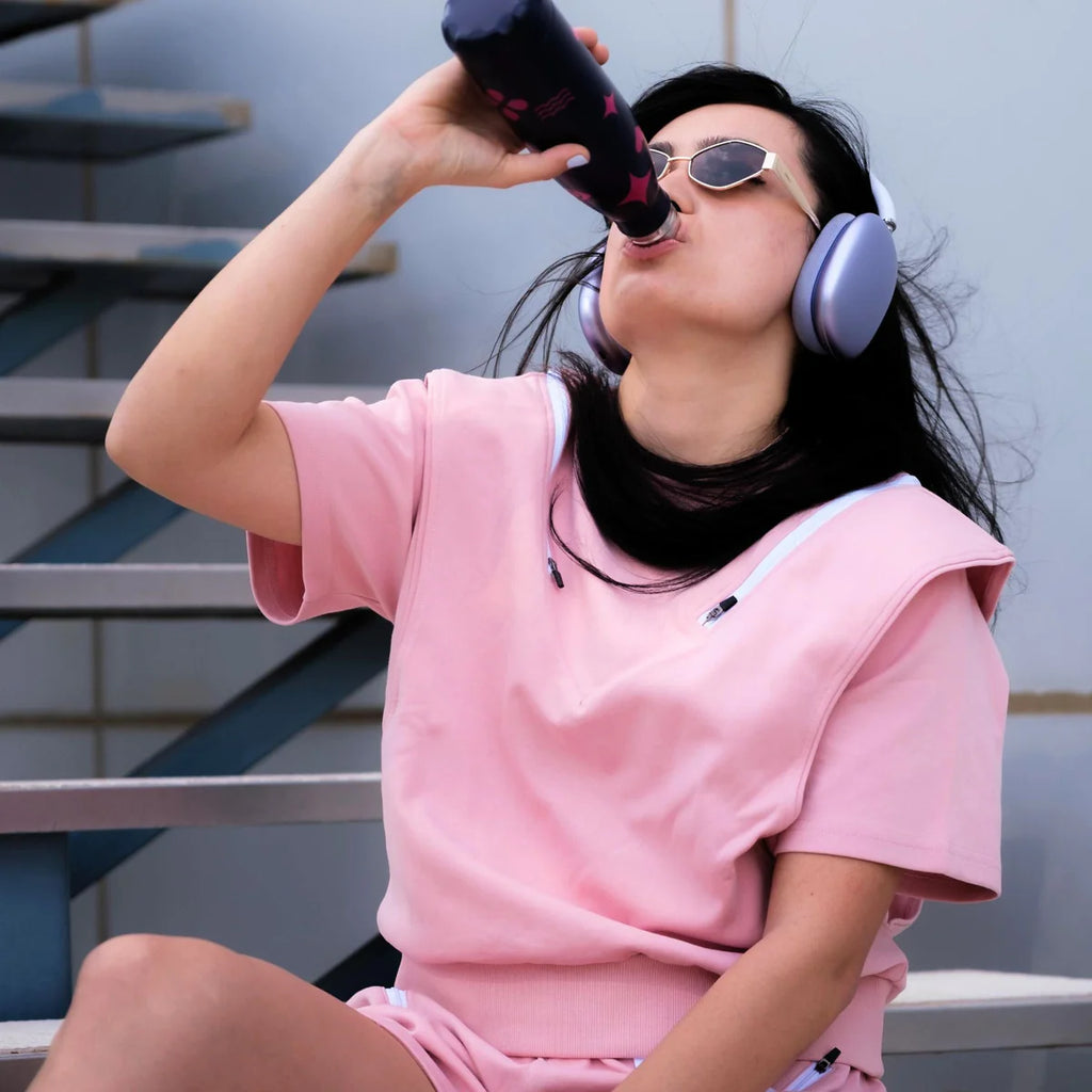 double-zipper-tee - light-pink